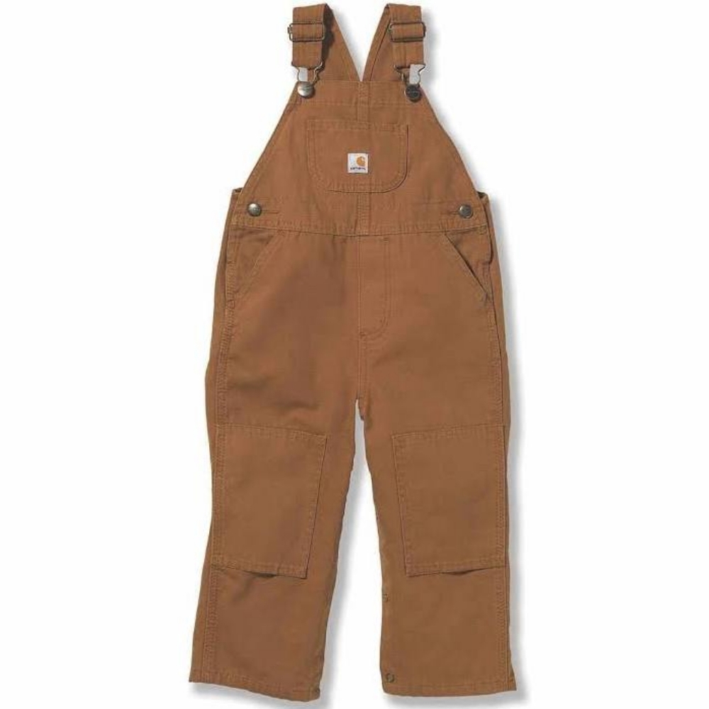 Carhartt canvas baby overall bib